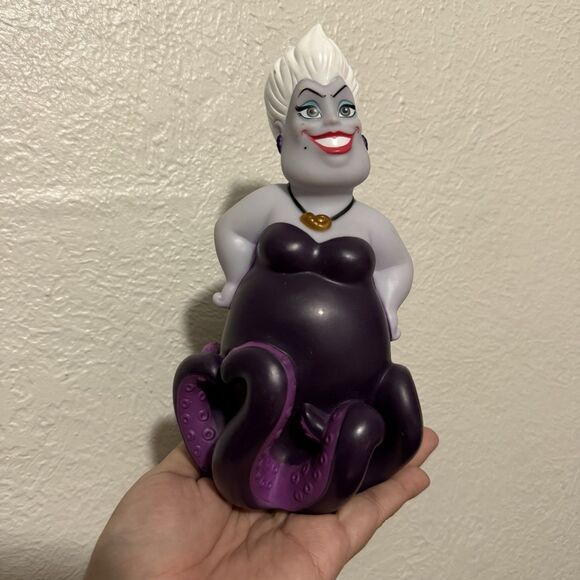 Disney The Little Mermaid Ursula Figure 8" Plastic Toy - Picture 1 of 3